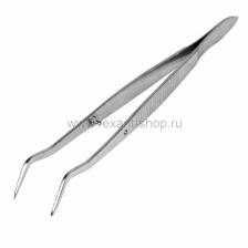 Rexant Пинцет изогнутый, узкий, фиксатор, рифленый 12-0358 1 шт