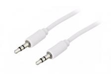 Кабель AUX Sempai 3.5мм - 3.5мм 1м Белый