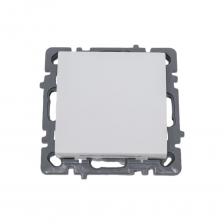 Одноклавишный механизм выключателя 1-клавишный механизм выключателя Nilson СУ с подсветкой, moda-advantage белый, 20112402