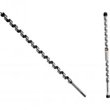 Сверло по дереву винтовое Левиса 26x500х600 мм GEPARD (GP0560-26) предназначено для сверления мягкой и твердой древесины. Особенно подходит для сверления отверстий под нагели и стержневые дюбели. Изготовлено из высококачественной конструкционной углеродистой стали 45. Резьбовое отверстие обеспечивает самозатягивание сверла в древесину. Не требуется предварительного засверливания благодаря наличию центрирующего острия со спиральной нарезкой. Шестигранный хвостовик обеспечивает надежное удержание сверла в патроне.