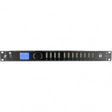 S-Track Dolphin D48 спикер-процессор с Dante, 4 вх./8 вых, FIR-фильтр 512 порядка, ПО управления Ethernet/USB, 1U