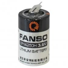 Цилиндрическая литиевая батарейка FANSO ER14250H/2PT предназначена для использования в различных приборах, счётчиках, автомобилях и системах GPS. Она имеет тип 1/2AA и оснащена выводами под пайку. Батарейка работает на основе технологии Li-SOCl2, обеспечивая стабильное напряжение, длительный срок службы и безопасность эксплуатации.