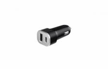 АЗУ Deppa 4.8A USB/USB-C (11288) Black