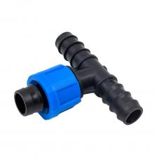 Переходной тройник с ленты капельного полива на капельную трубку MasterProf ДС.060092.ИМ