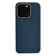 Чехол Keephone Kevlar Carbon Touch для iPhone 13 Pro, синий (2039925983486)