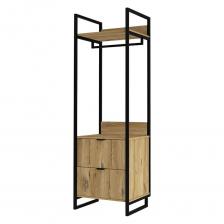 Модульный стеллаж Alternative тип 2 бастет с тумбой дуб флагстафф 7781 пч 16 мм 600x480x1930 мм 00000052400 предназначен для хранения различных предметов. Благодаря универсальности на его полках можно разместить сувениры, украшения, аксессуары, цветы или книги. Выполнен в эстетичном дизайне, поэтому впишется в любой интерьер. Стеллаж имеет открытую конструкцию, за счет чего легко чистится, благодаря чему не требует сложного ухода.