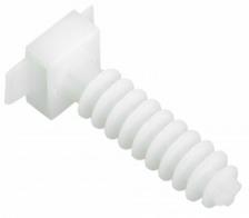 IEK База дюбельная БД 35х10мм под хомут белая (100 шт) 1 упак