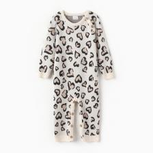 Комбинезон вязаный для девочки «Крошка Я» Leo Love, рост 68-74 см