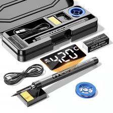 QHTITEC Цифровой паяльник USB C200/C200S 300-450°C