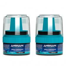 ДИВИДИК Крем для обуви САМОБЛЕСК в пластиковой банке с намазком 2