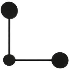 Настенный светильник Wolta WSL-GX53/13E под лампу GX53 Черный MOLECULE