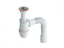 Сифон для раковины РМС белый