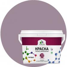 Краска MALARE Евро 20 для стен, потолков и обоев, пурпурная роза, 9 л, 11,5 кг 2022047493001
