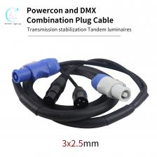 DMX кабель Powercon aicpose