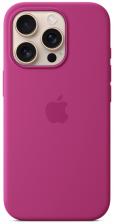 Чехол-накладка Apple iPhone 16 Pro Silicone Case MagSafe Фуксия