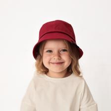 Панама детская «Классика» MINAKU, красная, размер 52