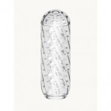 Большой прозрачный Мастурбатор мужской с повышенным рельефом внутри для усиленных ощущений и ярких оргазмов, многоразовая игрушка для мужчин 18+