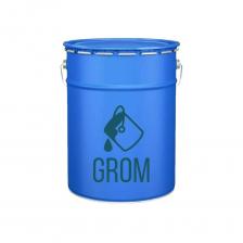 Дорожная краска GROM АК-511 для разметки по асфальту, бетону, износостойкая, цвет шоколадный, 10 кг 57236