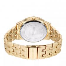 Женские золотистые деловые часы Nine West