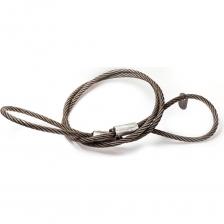 Буксировочный стальной трос Буксировочный трос ТамбовТехСнаб стальной 16.8 т, 7 м, 18 мм 7930130719196