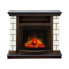 Каминокомплект SALERNO 25.5 AO + EVRICA 25,5 - это великолепное дополнение к интерьеру любого помещения, которое привнесёт уют и тепло без необходимости использования настоящего огня. Этот камин выполнен в изысканном цвете «Античный дуб», что создаёт атмосферу старинной роскоши и уникальности. Имитация кирпичной кладки выполнена с особой тщательностью, благодаря чему камин выглядит как настоящий, создавая иллюзию глубокого пространства и фактурности. Основным материалом для изготовления этого изделия является высококачественный МДФ, который обеспечивает долговечность и экологичность конструкции. Электрический камин SALERNO не требует дымоходов или специальной вентиляции, делая его идеальным выбором для современных квартир и домов. Очаг EVRICA 25.5 выполнен в лаконичном сдержанном дизайне. Великолепный эффект пламени притягивает к себе внимание с первых секунд. В очаге реализован один из самых совершенных способов визуализации пламени. Переключатель позволяет использовать два уровня мощности. Очаг с функцией обогрева. 2 уровня регулировки обогрева. Мощность обогрева: 0,75/1,5 кВт. Габариты очага: 522х689х215 мм Встраиваемые: 506х642х152 мм Установка в портал: изнутри Муляж: дрова Тип ламп: LED Внутренняя стенка: матовая Корпус: черный Особенности: панорамное стекло Пульт ДУ Таймер отключения Защита от перегрева Регулировка яркости пламени Звуковой эффект