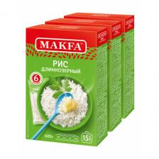 Рис Makfa длиннозерный 400г х 3шт