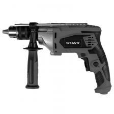 Дрель ударная Stavr SID 1000-13M 9030100466, 1000 Вт, 13 мм, металлический редуктор, 2 режима, БЗП, 13 мм, 0-3200 об/мин