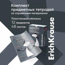 Набор предметных тетрадей 48 листов ErichKrause «Чубрик», 12 шт.