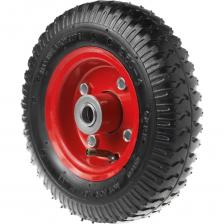 Пневматическое колесо для тачки / тележки (2.50-4, диаметр 210 мм, ось 16 мм, подшипник) А5 PR 1400-16 1000412