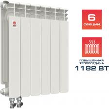 Биметаллические радиаторы «НРЗ» содержат стальной закладной элемент - вертикальный трубопровод и 2 горизонтальных трубопровода, которые формируются вместе с корпусом из алюминиевого сплава в процессе литья под давлением. Рекомендованы к установке в квартире. Главное отличие радиаторов НРЗ - полностью замкнутый цикл производства и подтверждение заявленного уровня теплоотдачи реальными испытаниями в аккредитованных лабораториях. Радиаторы «НРЗ» выполнены из высокопрочного алюминиевого сплава АК12М2 (100% российского сырья) по ГОСТ 1583-93. Высокое содержание кремния (12%) в сплаве обеспечивает лучшие прочностные характеристики. За счет полноценных боковых рёбер радиаторы «НРЗ» обеспечивают более эффективную конвекцию. Соединение секций осуществляется с помощью ниппелей. В качестве межсекционных уплотнителей используются кольцевые прокладки, армированные кевларовым волокном, которые исключают возможность деформации. Технология покраски с использованием линии анафорезной и порошковой окраски «Ideal-Line” включает химическое обезжиривание и пассивацию, антикоррозийную обработку.