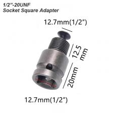 Адаптер-преобразователь сверлильного патрона для ударного ключа, электрический молоток SDS-Plus, шестигранная головка, квадратная розетка, конвертер 1/2 3/8