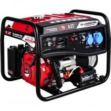 НАСТОЯЩИЙ ЭКСПЕРТ В ОБЛАСТИ АВТОНОМНОГО ЭНЕРГОСНАБЖЕНИЯ ОТ BRAIT Генератор бензиновый GB-3800SE PRO - лучшее решение для работы с высоконагруженным оборудованием. Строительные площадки, автомастерские, подсобная хозяйственная деятельность, любая деятельность - всё это требует качественного электроснабжения для разнообразных видов работ. Основной особенностью серии SE PROявляется высокое качество, наличие технологии DUPLEX (стартовый ток) и возможность подключения блока автоматики. ПРЕИМУЩЕСТВА: Профессиональный одноцилиндровый OHV-двигатель. Электростартер (аккумулятор в комплекте). Система защиты от короткого замыкания, перепадов нагрузки и работы при недостаточном количестве масла. ТехнологияDUPLEX. Устройство оснащено системой ручного и электрозапуска и объемным вместительным топливным баком, что позволяет использовать генератор длительное время. Медная обмотка альтернатора имеет повышенный ресурс – не подводит при длительных высоких нагрузках. Благодаря многофункциональному цифровому дисплею можно контролировать напряжение, частоту, время работы, уровень масла. Четырехтактный двигатель генератора оснащен системой воздушного охлаждения и защита от перегрузок срабатывает в виде яркого светодиодного индикатора, меняющего цвет, если наблюдаются сбои в работе устройства. Система выравнивания напряжения AVR поддерживает постоянные характеристики тока на выходе, исключая перепады.