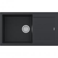 Кухонные мойки EXTENSIO изготовлены из композитного материала на основе чистой акриловой смолы. Четкие линии, идеальные пропорции между чашей и крылом: EXTENSIO – это линейка кухонных моек с крылом, сочетающих практичность и визуальную привлекательность. Минималистичный и строгий дизайн подчеркивает технологические особенности искусственного камня на основе чистой акриловой смолы.Большие практичные мойки серии EXTENSIO являются идеальным решением для просторной кухни и больших семей. Смещенное расположение выпуска в чаше моек EXTENSIO позволяет расположить измельчитель пищевых отходов в боковой части шкафа под мойкой и оставить пространство для размещения системы фильтрации, органайзеров или мусорных контейнеров.