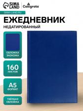 Ежедневник недатированный А5, 160 листов, «Вивелла», синий