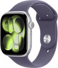 Умные часы Apple Watch Series 11 (Silver, Purple Fog, Sport Band, 46mm, M/L)