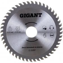 Пильный диск по дереву Диск пильный по дереву (125х22.2х2 мм; 48Z) Gigant G-11097