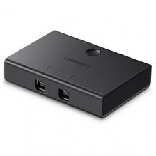 Хаб (разветвитель) UGREEN 30345, черный