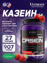 Казеиновый протеин Ultimate Nutrition PROSTAR 100% CASEIN 907, Клубника
