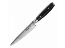 Нож для тонкой нарезки 18 см, Sujihiki, серия Ran, (69 слоев) дамасская сталь