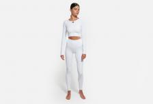 легинсы Comfort fit белые A_MORE