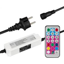 Контроллер ARD-CLASSIC-SYNC-RGB-1000LED Black (230V, 80W, RF ПДУ) (Ardecoled, Закрытый) 028212