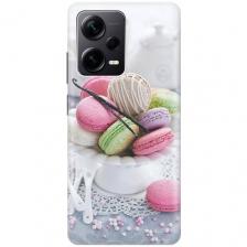 Силиконовый чехол на Xiaomi Redmi Note 12 Pro, Note 12 Pro+, Note 12 Explorer Edition с принтом "Из Парижа"