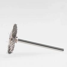 Щетка для полировки стальной проволоки 2,35 мм/3 мм, проволочное колесо с хвостовиком для нержавеющей стали/нейлона для полировки, шлифования для вращающихся инструментов Dremel