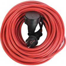 Силовой удлинитель в бухте с 1 розеткой. Предназначен для удаленного подключения садовой техники к электросети. С помощью данного удлинителя можно с удобством осуществлять обработку газона, уход за растениями, уборку сада.Гибкий, плотный кабель с оболочкой из ПВХ не замерзает и не ломается при сгибании.Плотная посадка вилки в розетку исключает ее случайное выпадение во время работы.Защита от влаги и пыли IP44 позволяет эксплуатировать в помещениях с повышенным уровнем влажности или на улице.