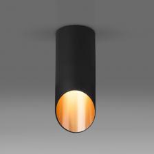 Накладной светильник Elektrostandard GU10 черный, золото DLN114 a050120