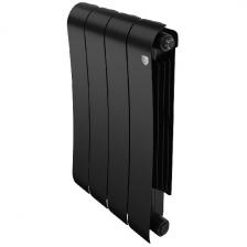 Радиатор биметаллический Royal Thermo Infinity 500 Noir Sable VR80, 4 секции