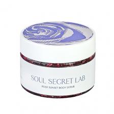 SOUL SECRET Скраб для тела ROSE SUNSET с Витамином Е для лифтинга кожи 100