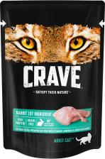 Влажный корм для кошек Crave Кролик 70гс доставкой!