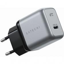 Сетевое зарядное устройство SATECHI USB-C GaN Wall Charger, USB-C, 30Вт, 3A, серый [st-uc30wcm-eu]