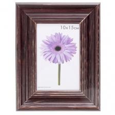 Фоторамка дерево Liza 10х15 см темно-коричневая